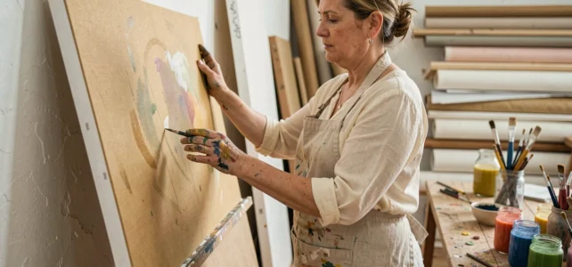 L’univers artistique de Béatrice Vonderweidt : entre photos intimes et peinture inspirée L’univers artistique de Béatrice Vonderweidt : entre photos intimes et peinture inspirée